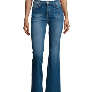 Current Elliott high waist flared jeans